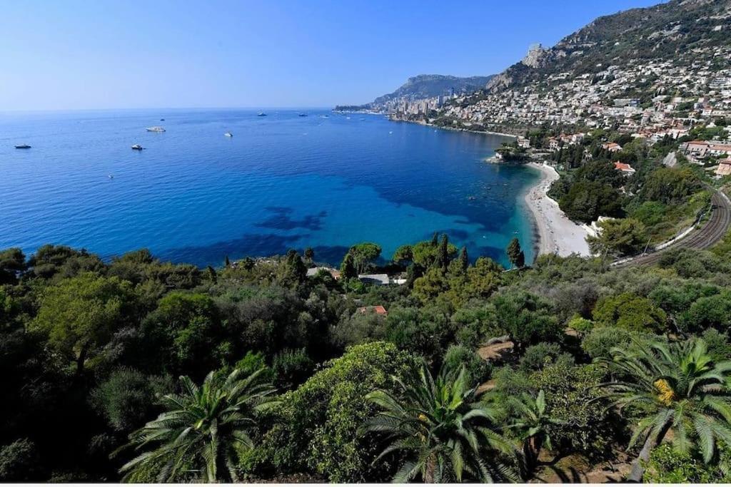 Grand Bleu, Appartamento Vista Mare E Monaco Roquebrune-Cap-Martin Zewnętrze zdjęcie