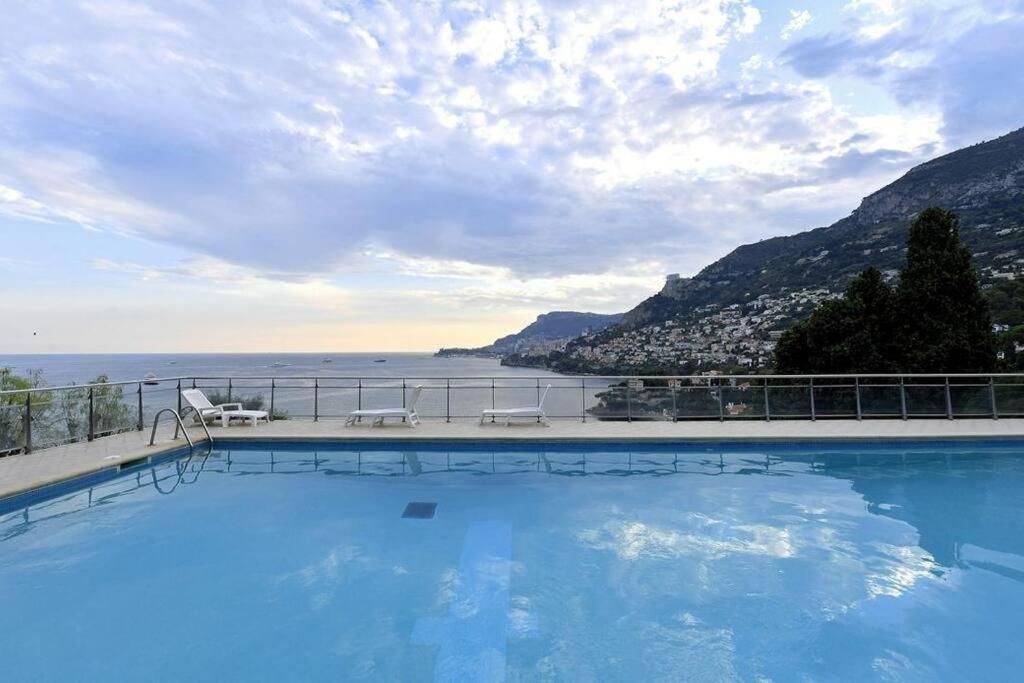 Grand Bleu, Appartamento Vista Mare E Monaco Roquebrune-Cap-Martin Zewnętrze zdjęcie