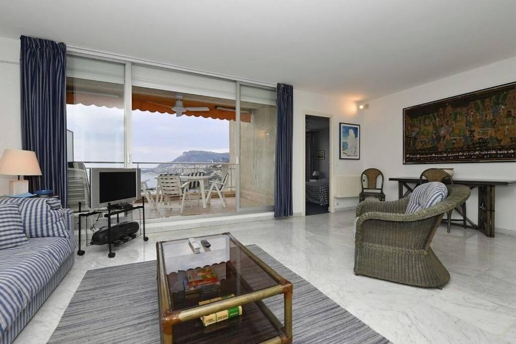 Grand Bleu, Appartamento Vista Mare E Monaco Roquebrune-Cap-Martin Zewnętrze zdjęcie